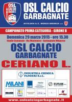 Prima Categoria Girone B : domani i rossoblu ospitano il Ceriano Laghetto 