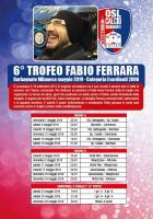 Domani prende il via il 6° Trofeo Fabio Ferrara 